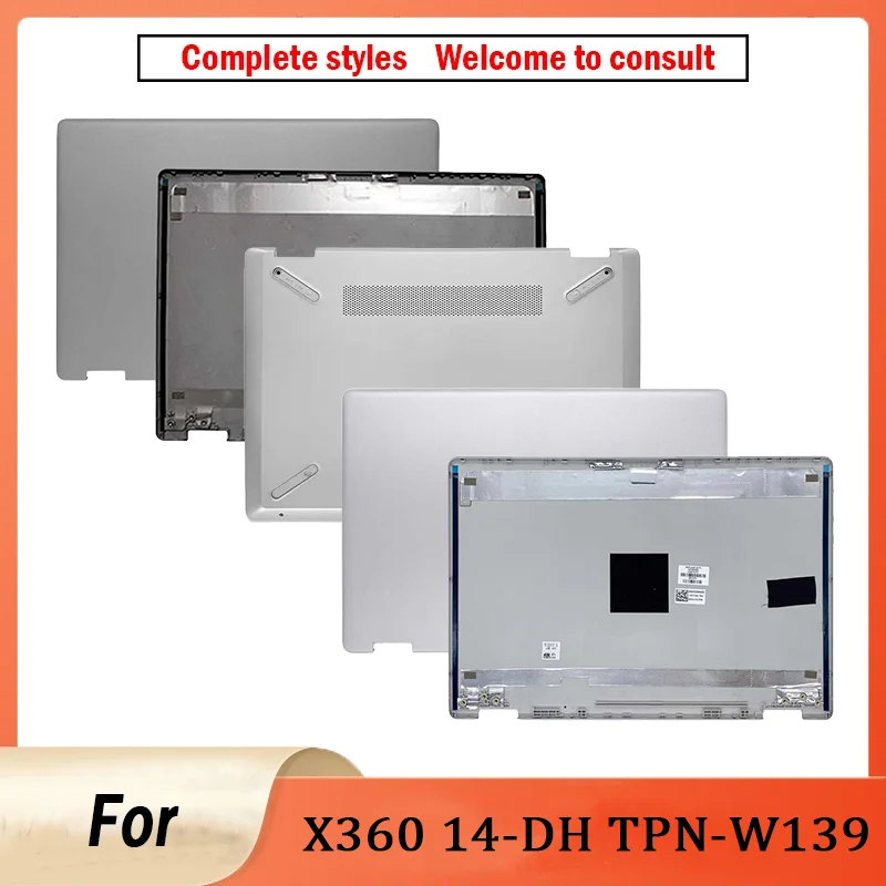 

NEW Replace Cover For Pavilion X360 14-DH 14M-DH TPN-W139 Laptop Shell LCD Rear Lid Top Case/Back Cover/Bottom Case