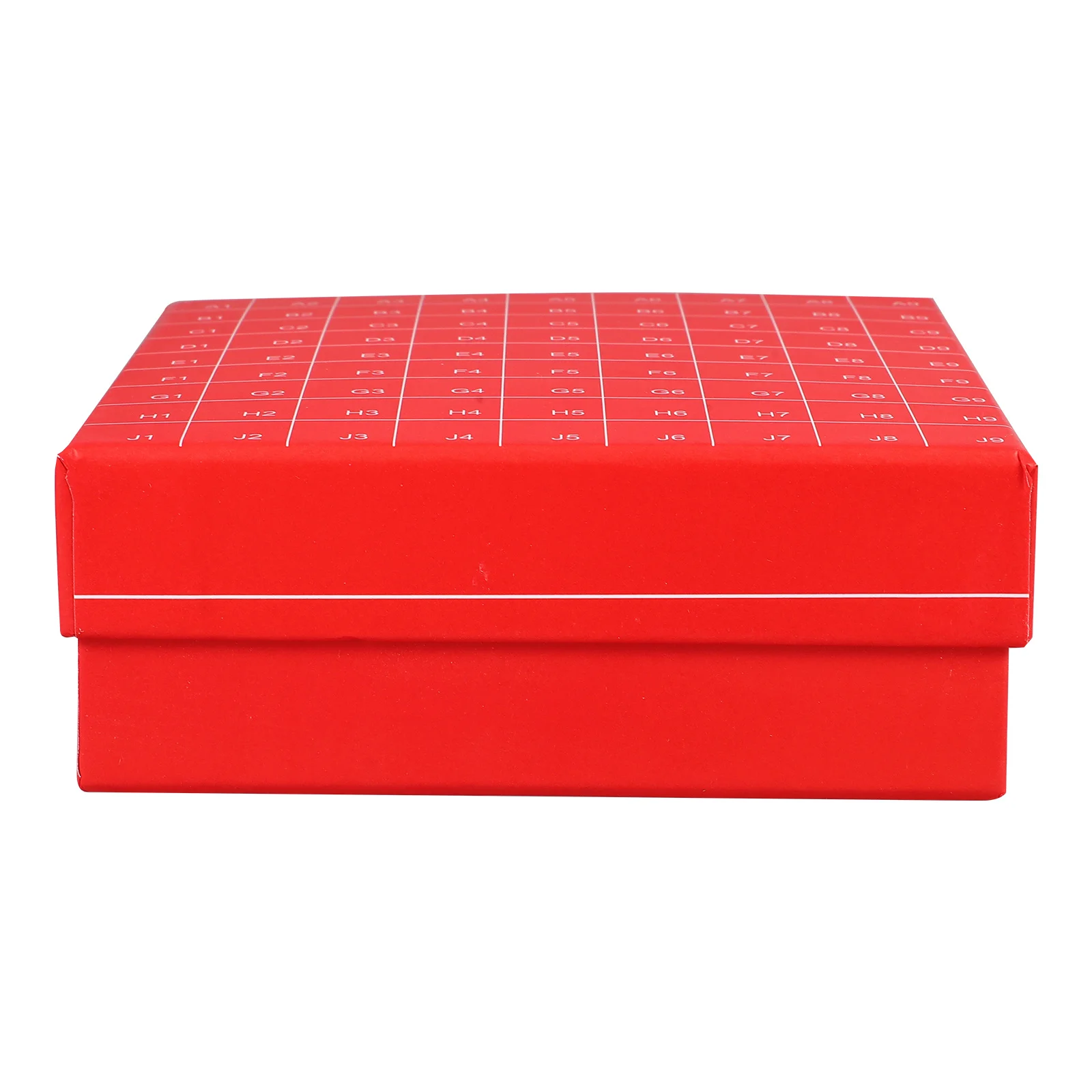 

Freezer Box Storage Polycarbonate Vial Tube Rack Bottle Cardboard Red Boxes Freezing Containers