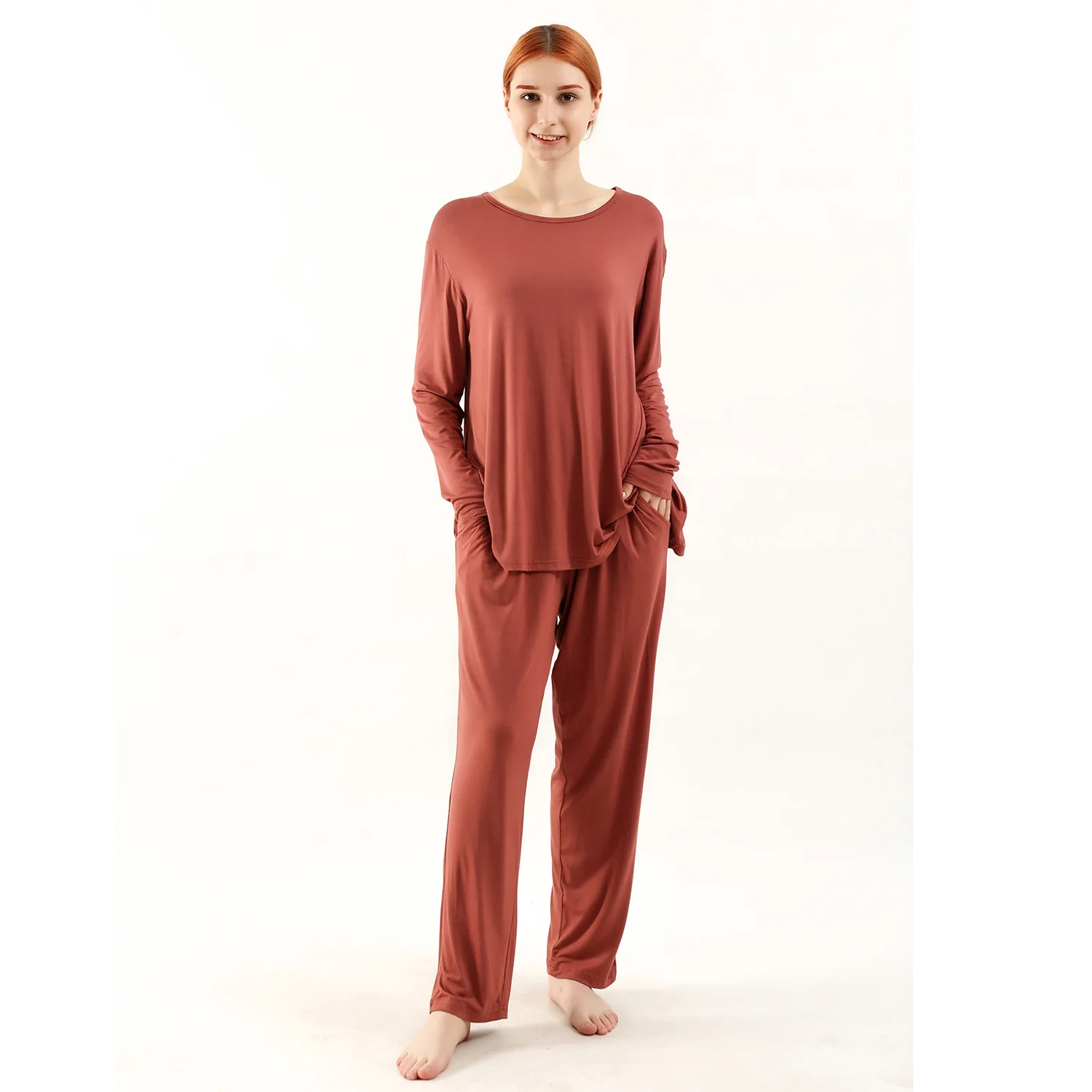 )cinnabar red suit