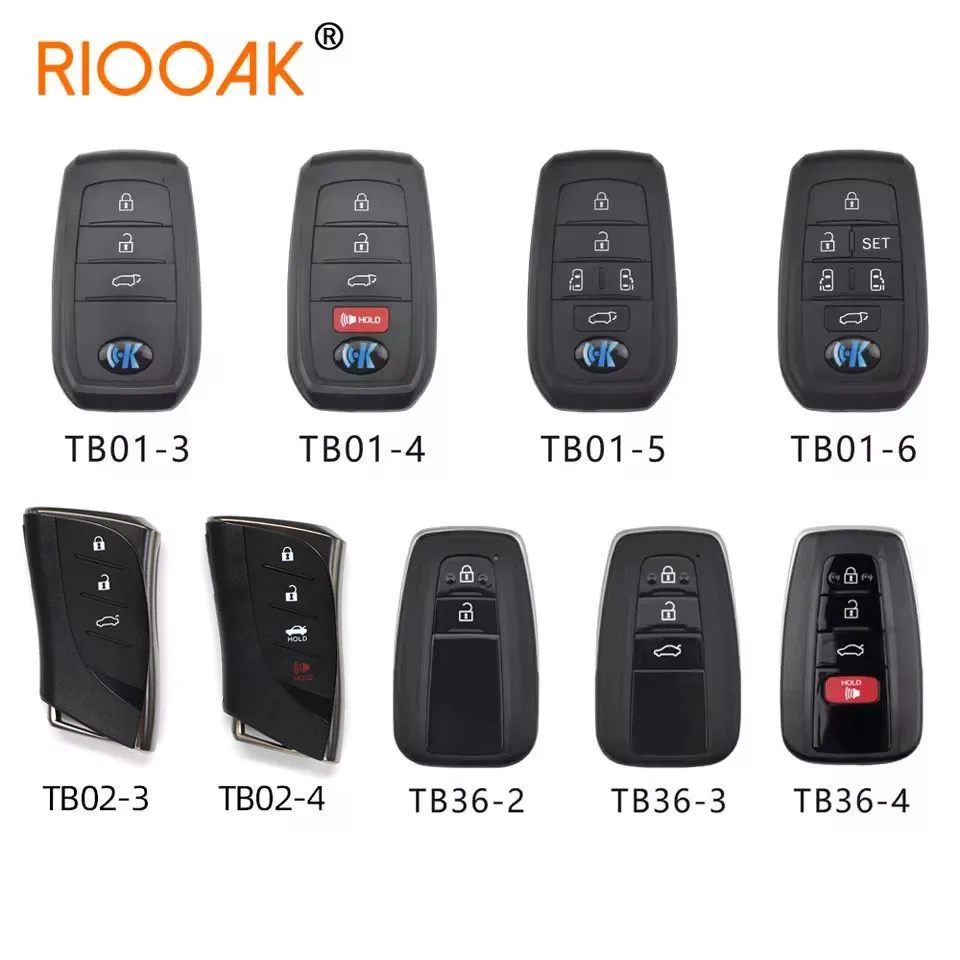 KEYDIY KD 8A TB Smart Key Remote TB01 TB02 TB36 for Toyota Corolla RAV4 for Lexus ES GS FCCID:0020 0410 2110 F43 0351 0010 0440 