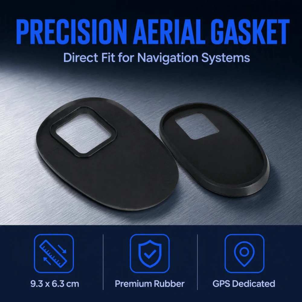 2PCS Rubber Antenna Base Gasket Black Durable Car Antenna Seal Antenna Accessories Pack for Vauxhall / Opel Astra G Mk4