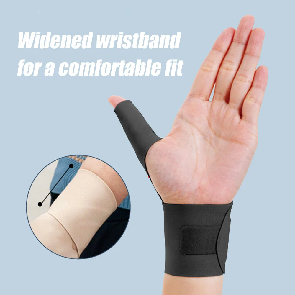 1Pcs Thumb Wrist Support Belt Wrist Compression Sleeve Splint for Sprained, Tendonitis, Carpal Tunnel,Hand Joint Pain,Arthritis