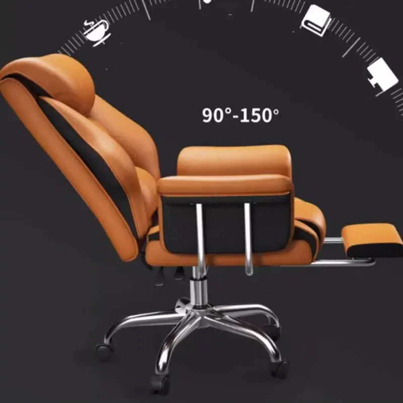 Chaise de Bureau Ergonomique Nordique Confortable, Mobilier d'Ordinateur Moderne, Prix Bas