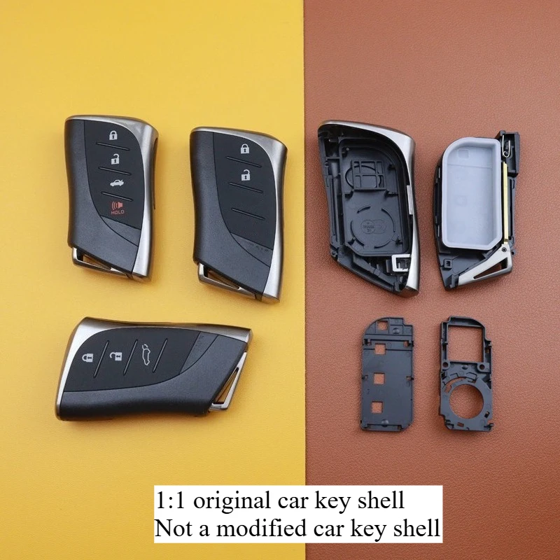 1:1 مفتاح السيارة فوب شل الإسكان لكزس ES RX NX LX 2018-2023 UX UX200 UX250h ES200 ES300h ES350 US200 US260h الولايات المتحدة RC GX IS