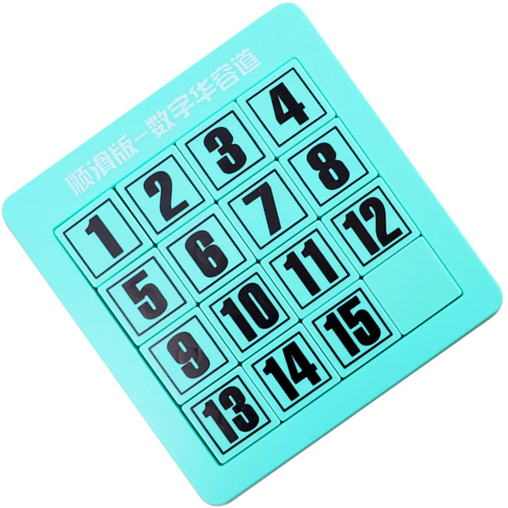 1Pcs Numeric Puzzle Board Intellectual Game Educational Challenge Math Development for Kids Children