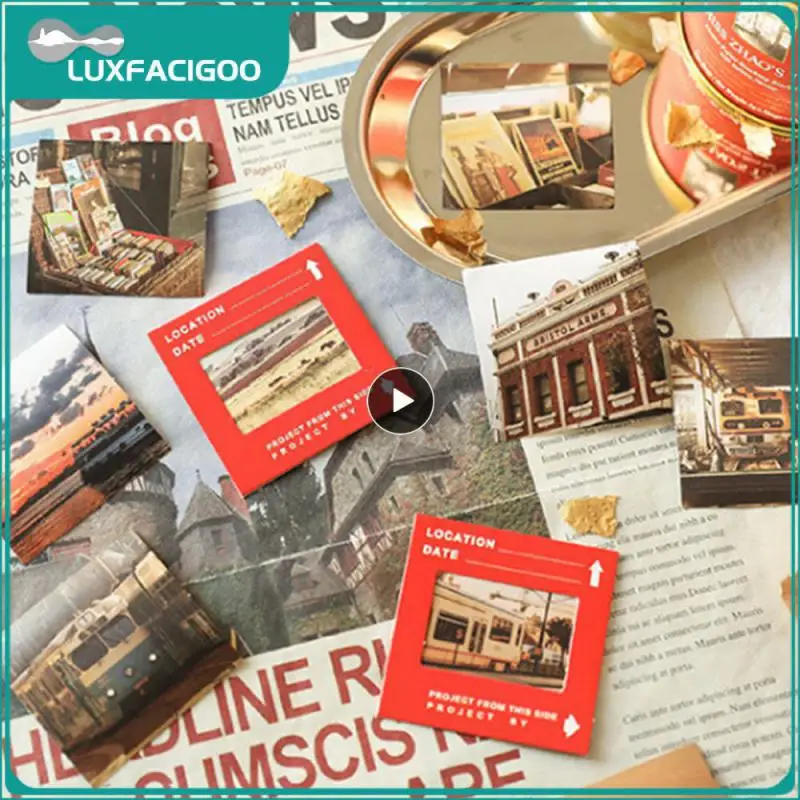 Estético diário decoração único retro criativo crianças aprendizagem suprimentos decorativo requintado único retro arte adesivo