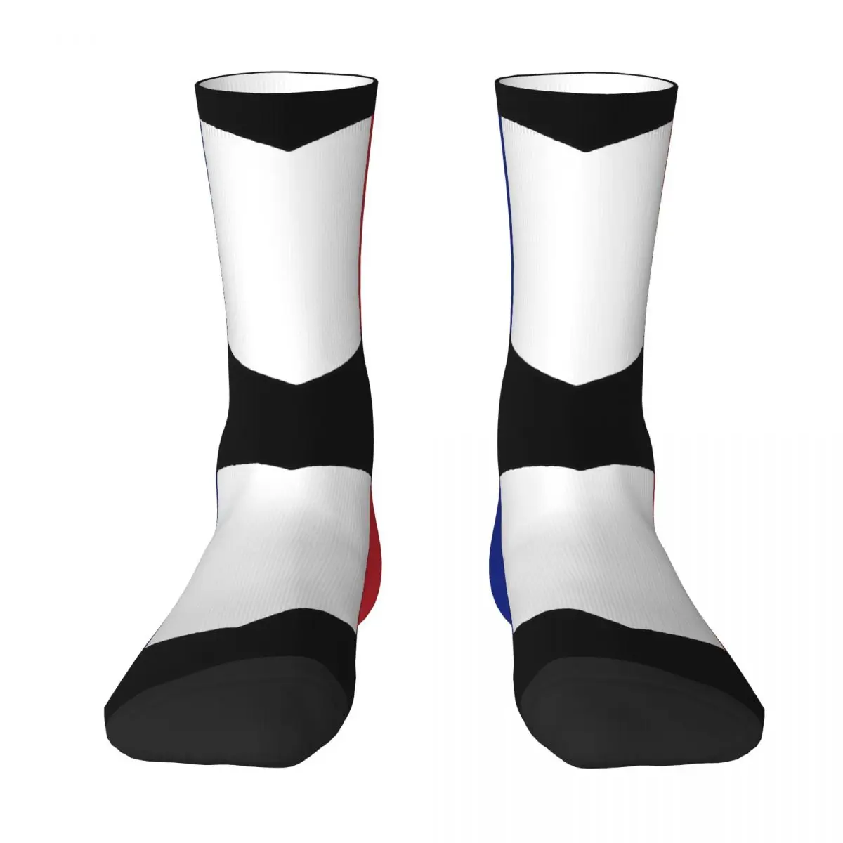 French Flag Heart-shaped Men Women Socks Motion Beautiful Spring, Summer, Autumn, and Winter Dressing Gifts