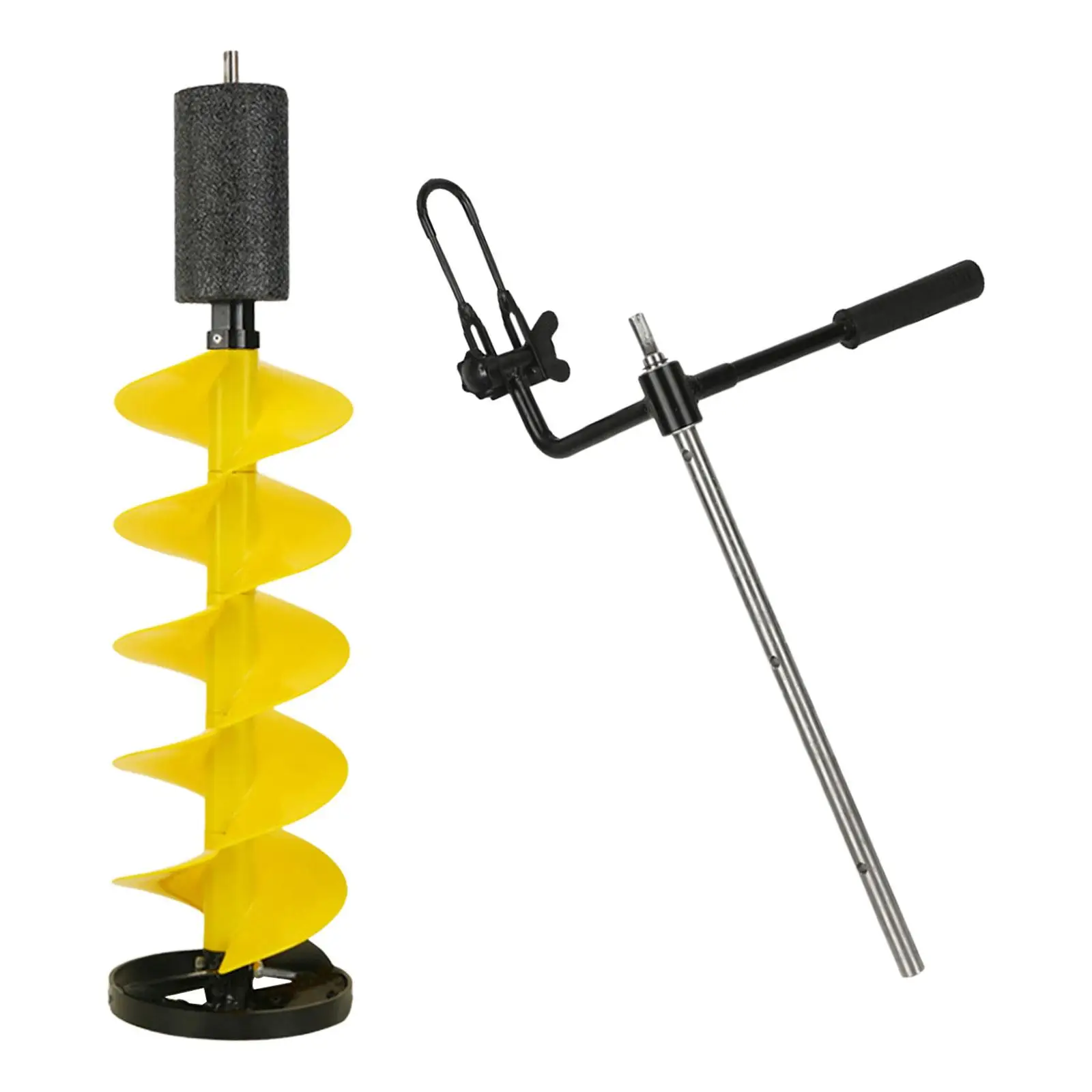 Ice Drill Auger Ice Fishing Accessories Portable Ice Fishing Drill