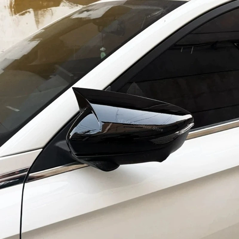 For Geely Emgrand 4th Gen 2018-2025 Rearview Side Mirror Cover Rear Window Triangle Louver Trim Exterior Decoration Accessories