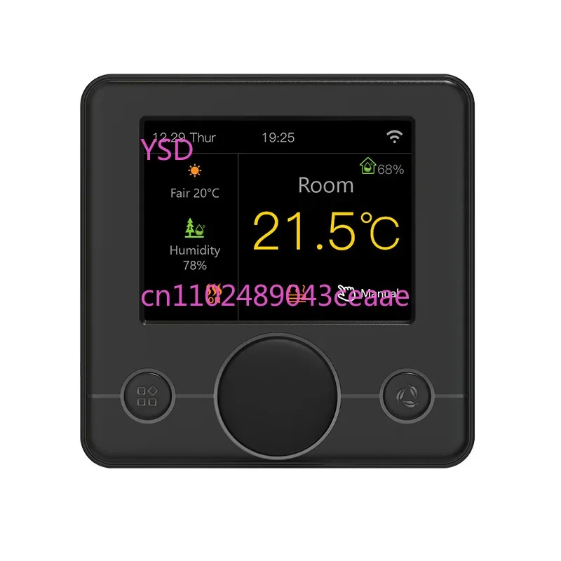 Color Screen Floor Heating WIFI Smart Thermostat (For Electric Heating, Water Heating & Gas Wall-Hung Boilers)