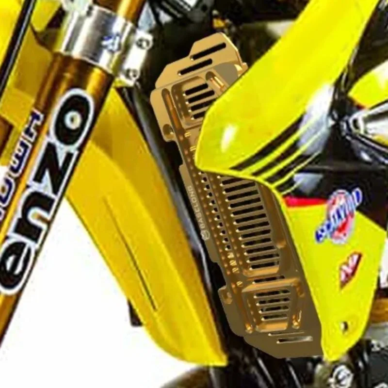 

Radiator Guard Grille Cover Protector For Suzuki DRZ400E DRZ400S DRZ400SM DRZ400 DRZ 400 E S SM RM250 RM125 RM 125 250 1996-2024