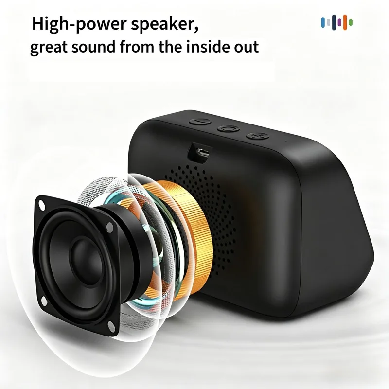 TF26 Pro Smart Wireless Speaker with AI Voice Assistant Intelligent Display MusicPlayer Alarm Clock Bluetooth Electronic Speaker