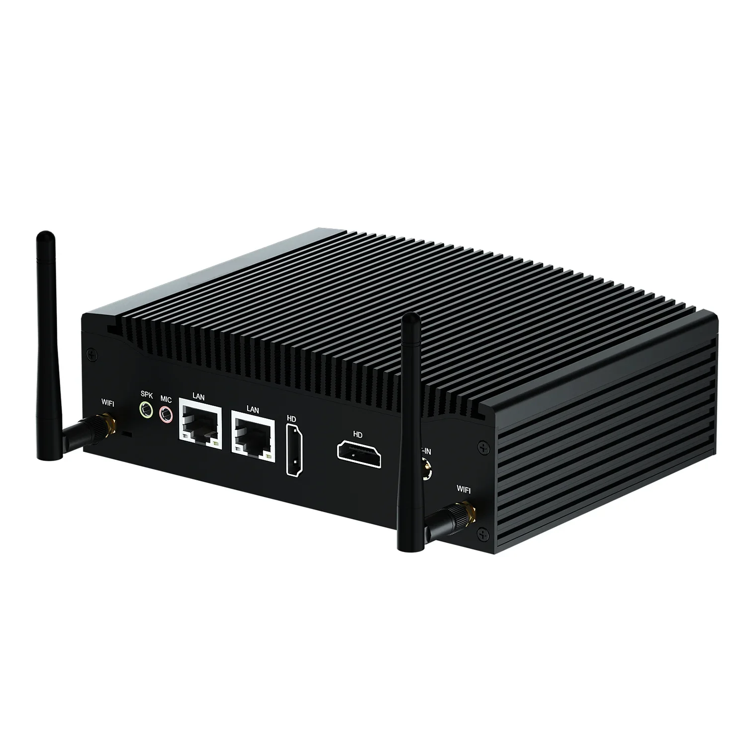 

SmallPC Hot Sales Industrial Fanless Office Desktop Computer Core I3 12th USB LAN COM 4K HD Mini PC