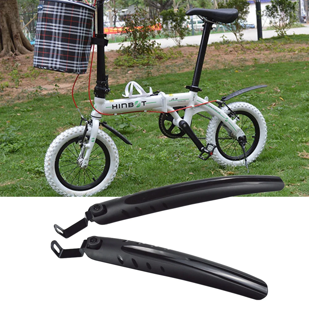 

2pcs Bike Foldable Mudguard for Mountain Bikes Durable Lightweight Easy Install Carry Plastic Riding Accessories