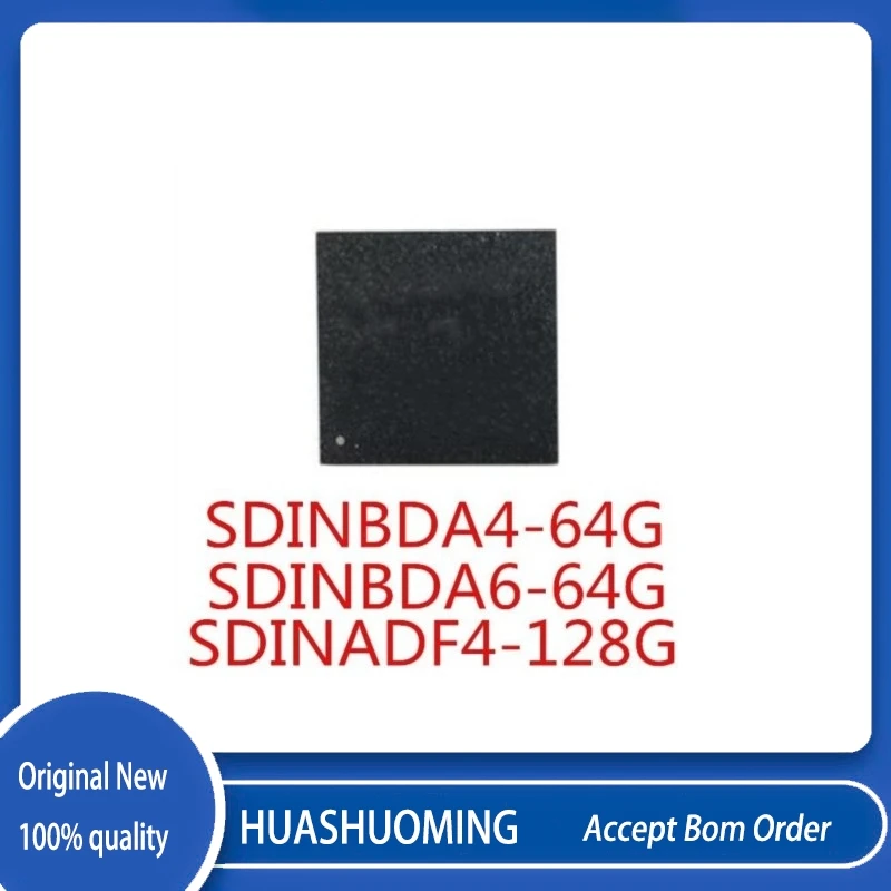 

1Pcs/Lot SDINBDA6-64G SDINBDA4-64G SDINADF4-128G BGA153