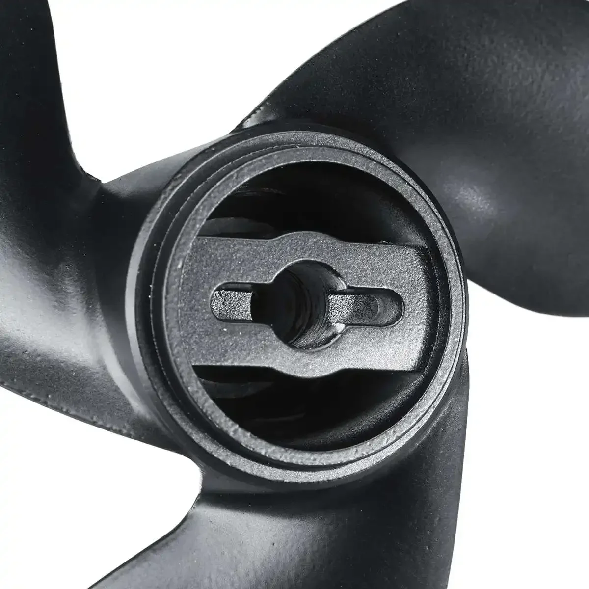 Hélice marina negra de 7,4 x 5,7 309-64107-0 para Nissan Tohatsu Evinrude Johnson 2,2-3,3 HP 3 aspas R rotación