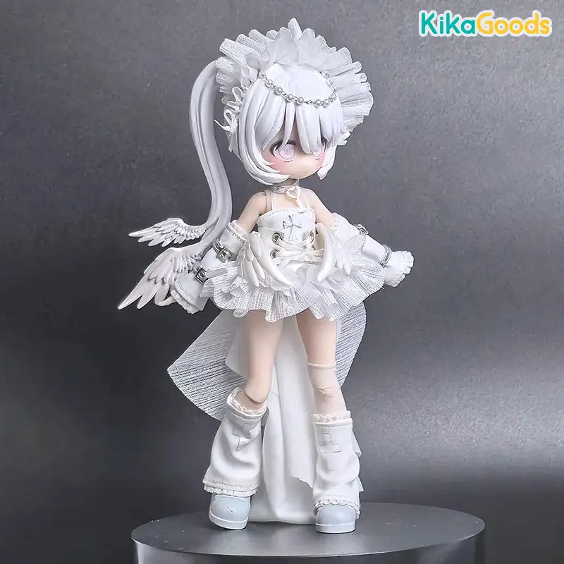 KikaGoods Ten Thousand Escape Plans Series Angel BJD Action Figure Birthday Gift Kid Toy Collection Doll Cute