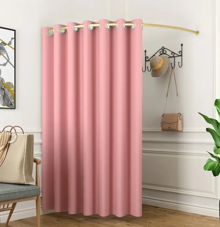 

Dressing room curtain clothing store changing room door curtain simple