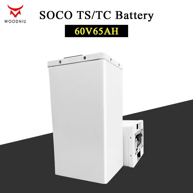 

For Super SOCO TS TC TSX Battery 60V 65AH Bluetooth APP Controller Charger Replacement Motorcycle Accessories Batteries E-bike