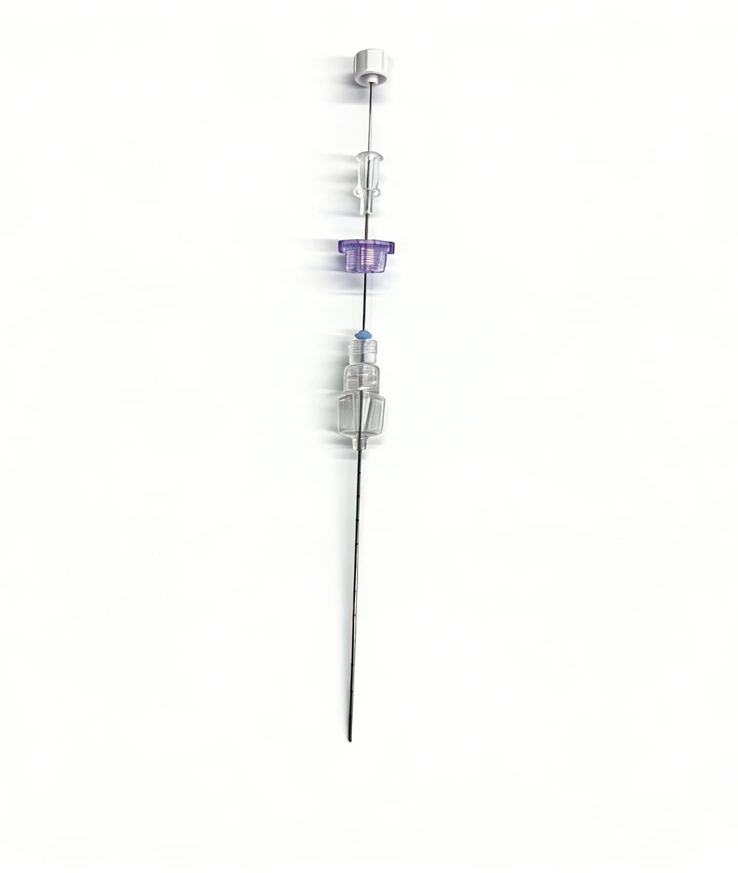 For Central Venous Intervention Stainless Steel Transparent Blue Pink Medical Supplier Y-Type Capillary Guide Nedle