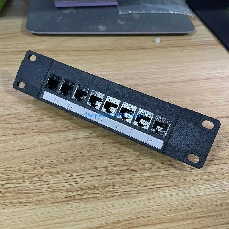

B95C 19IN RACKMOUNT или настенный крепление 8 PORT STETWORK PATEN (CAT6 RJ45 PATCH Панель)