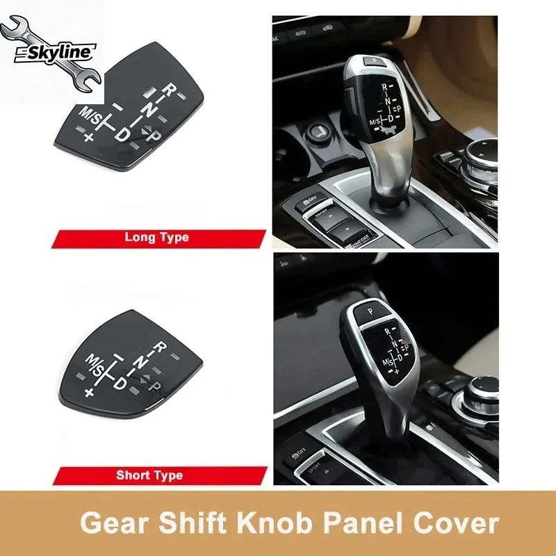Car Gear Shift Knob Panel Cover 1 2 3 4 5 7 Series F10 F11 F01 F02 X1 X3 X4 X5 X6 M3 M5 F30 F32 F48 F25 F15 F16