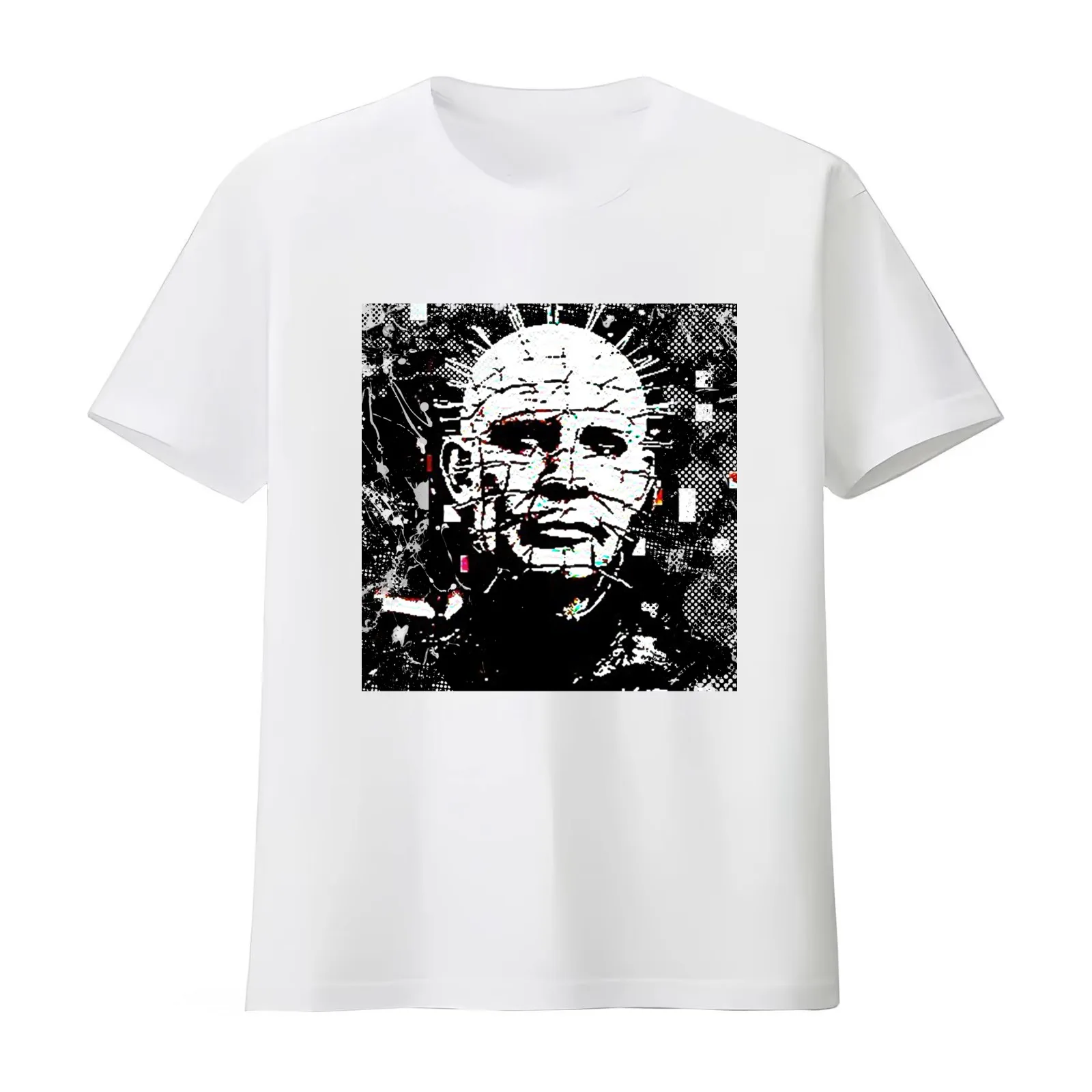 pinhead's delights T-Shirt Summer Casual Cotton Tee Oversized Streetwear Tops Vintage Graphic Print Loose Fit Short Sleeve