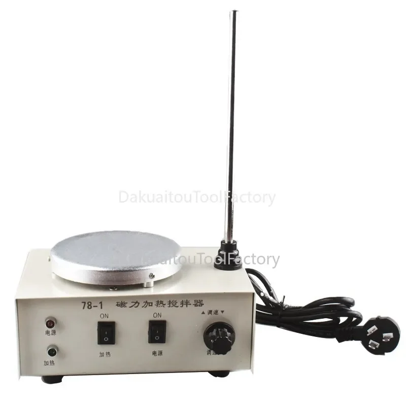 

Hot Plate Magnetic Stirrer Mixer 110/220V Heating Magnetic Stirrer 79-1 Lab Heating Dual Control Mixer For Stirring 250W 1000ml