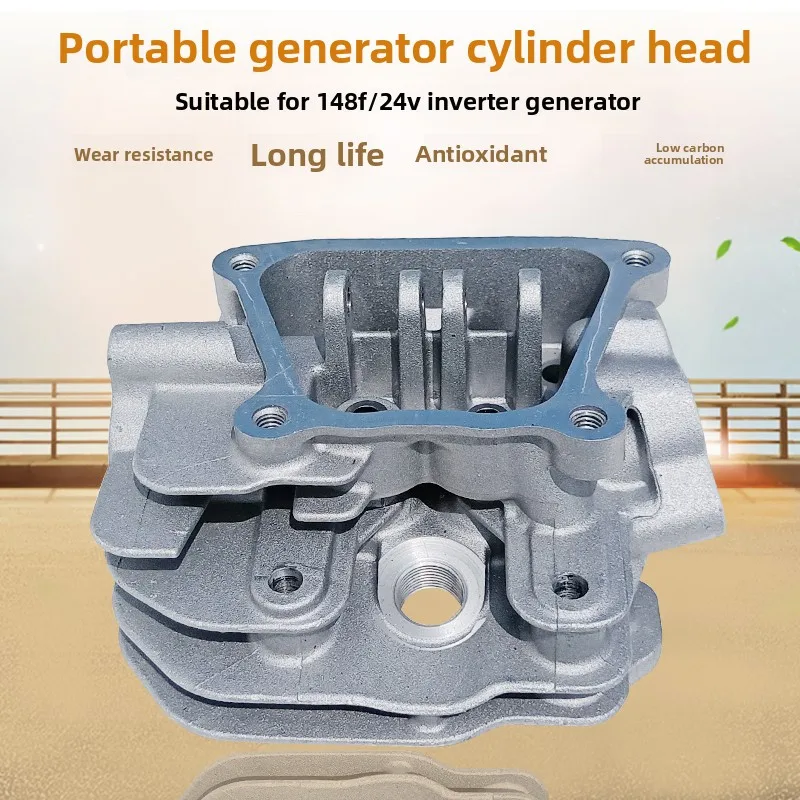 

For 24V DC range-extended charging MZ80 inverter generator accessories 148F cylinder head assembly