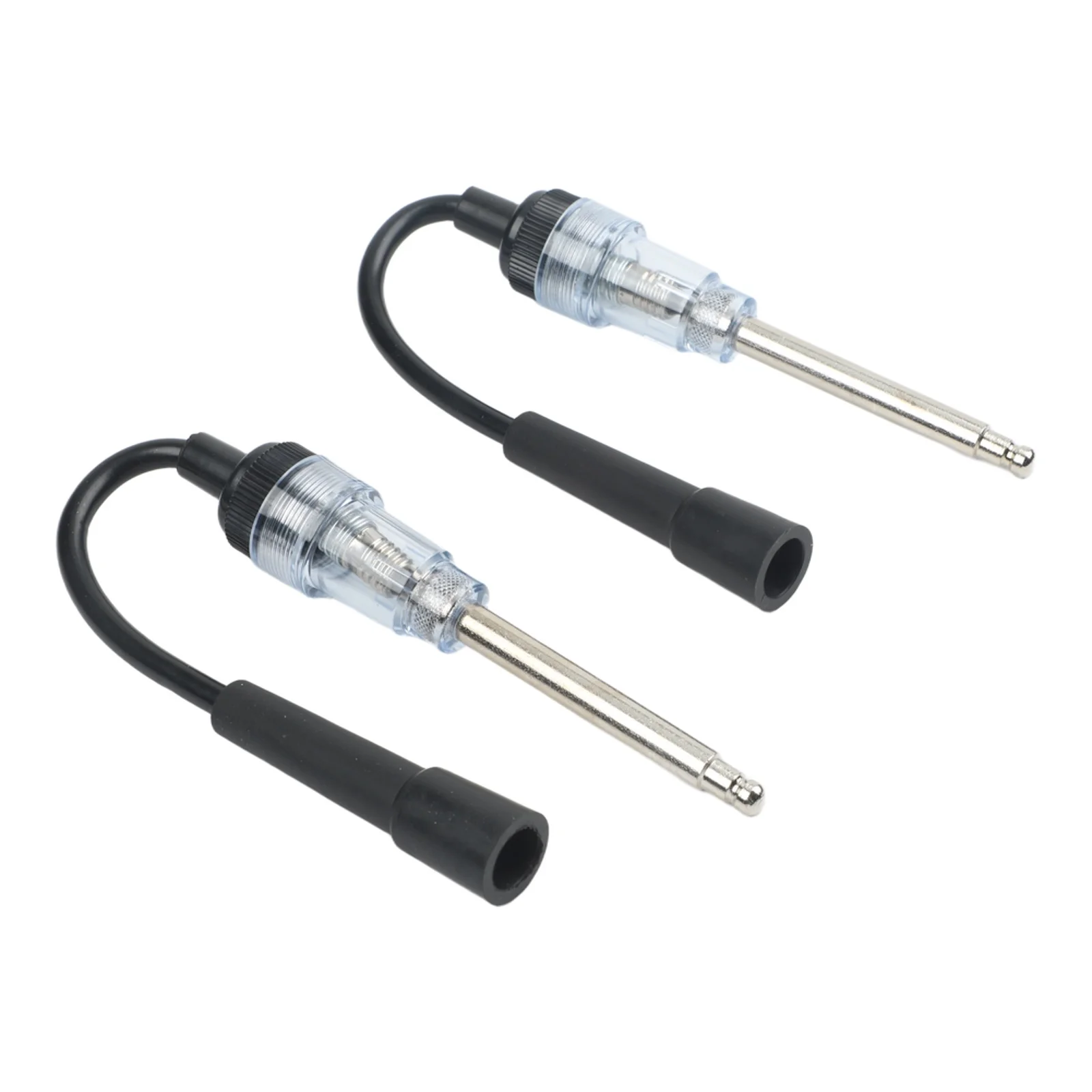 2 Pack Spark Tester for Various Engines Useful Tool for Diagnosing Ignition Issues with Bright Light Indicator