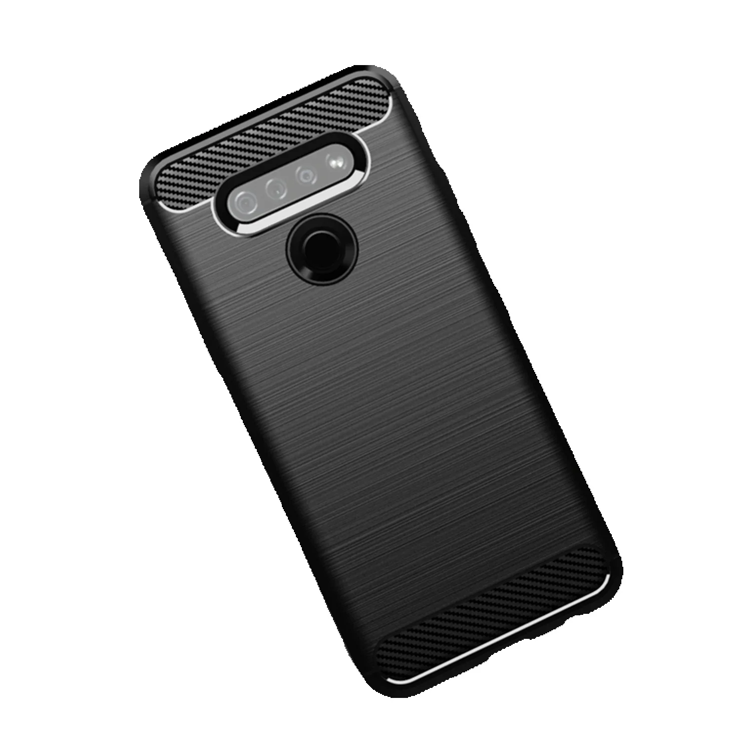 Brushed Carbon Fiber Cases For Lg K50 K51 K51s K52 51S Anti-fall Soft Shockproof Phone Cover For LG K50s K 50S Mobile Shell