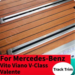 Rivestimento della binario del sedile Slide barra luminosa modifica della binario decorazione Per Mercedes-Benz V-Klasse VITO W447 viano valente V220 V250 V260