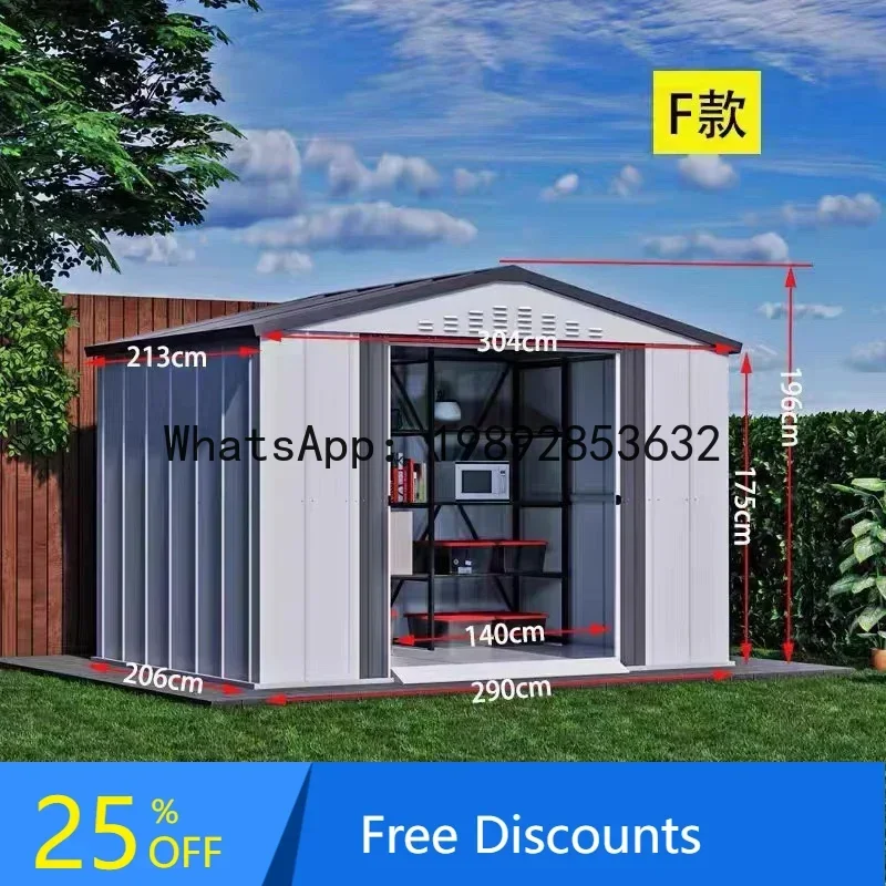 XL Sala de herramientas al aire libre, patio, jardín, sala de almacenamiento, sala de herramientas, gabinete de almacenamiento