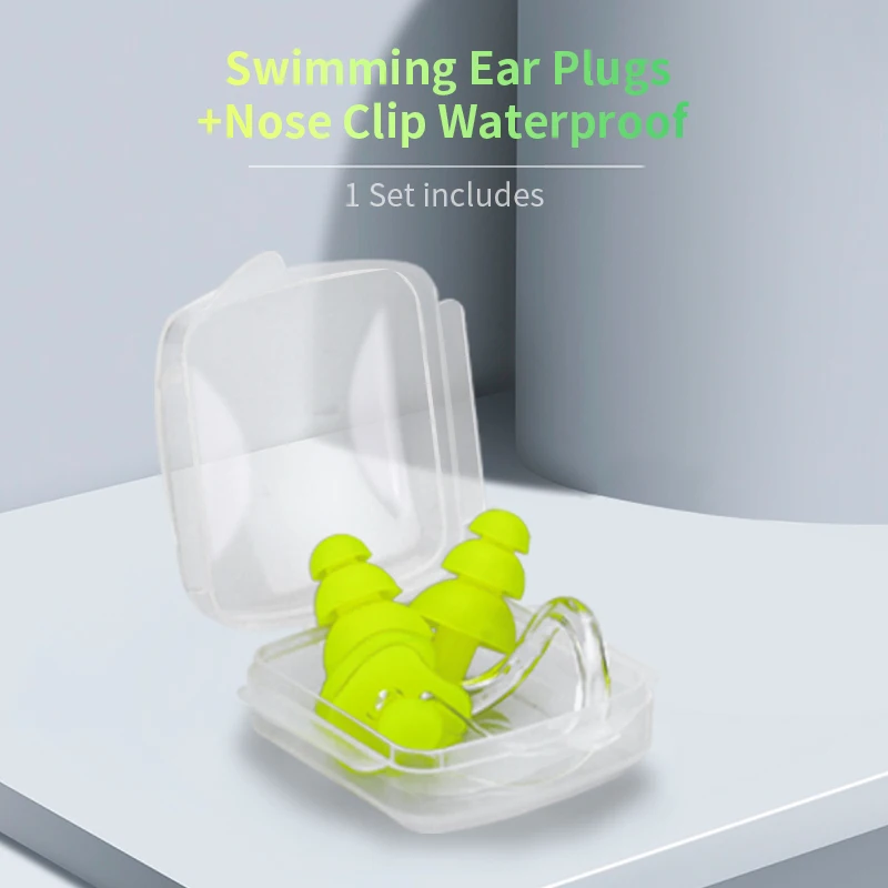 Silicone Ear Plugs Sound Insulation Ear Protector Anti Noise Snore Comfortable Sleeping Swimming Earplug Noise Reduction