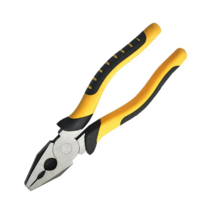 كماشة قطع الأسلاك الصناعية مقاس 8 بوصة - مجموعة أدوات متعددة الوظائف ذات صلابة عالية ومجموعة كماشة قطرية وإبرة الأنف