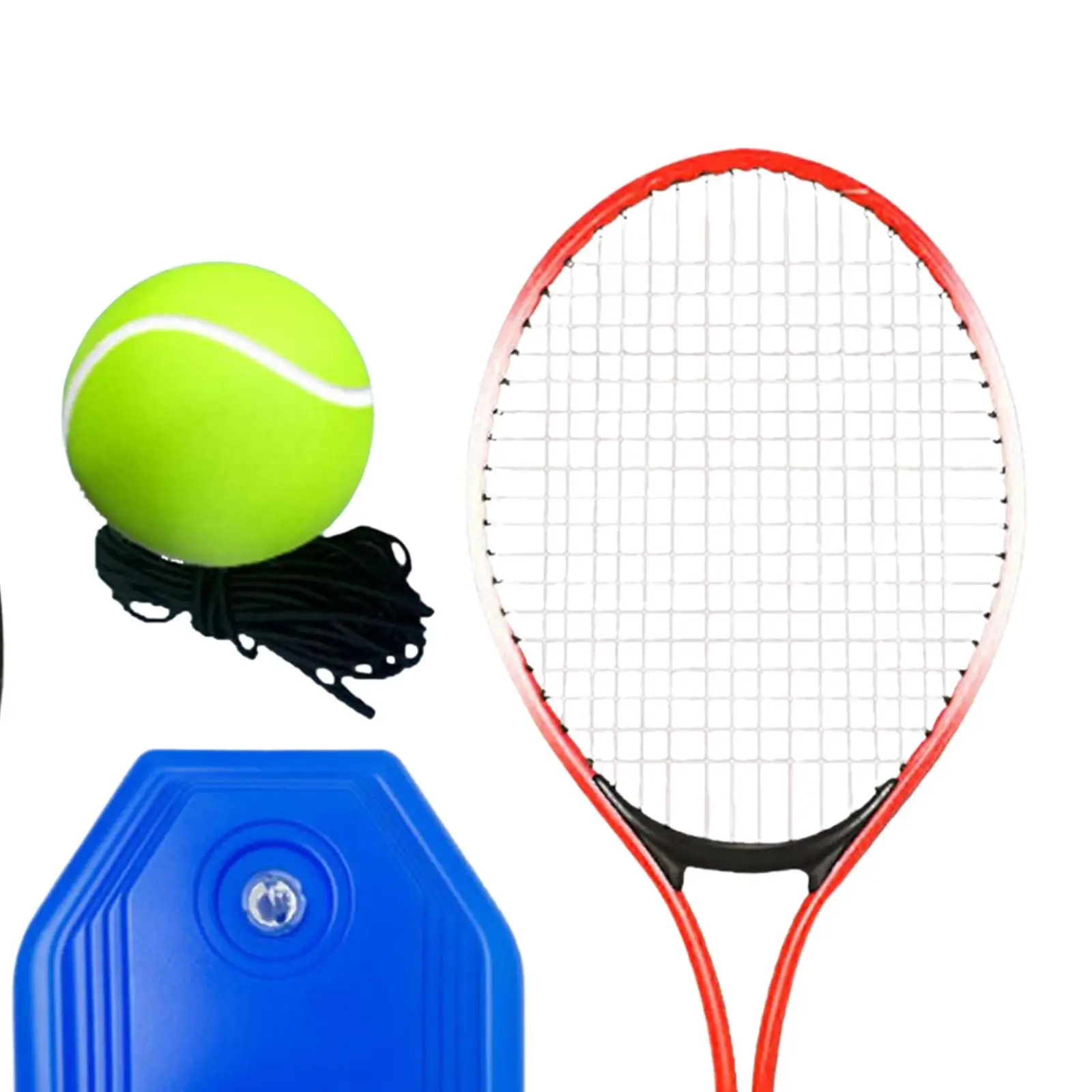 Solo Tennistrainer Draagbaar Met Draagtas Solo Tennis Training Tool Tennistraining Uitrusting Voor Dames Mannen Volwassenen Beginners