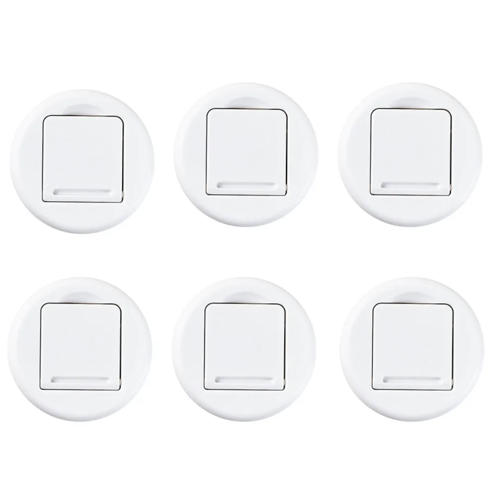 6 Stück selbstklebende Glasschiebetürschloss, verschleißfest, stabil, Fenster-Sicherheitsschlösser, kein Bohren, Kunststoff-Schiebetürstopper