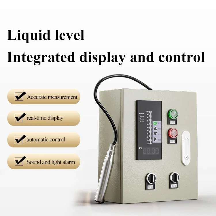 Submersible deep water tank liquid level pressure transmitter water level sensor type liquid level measuring instrument