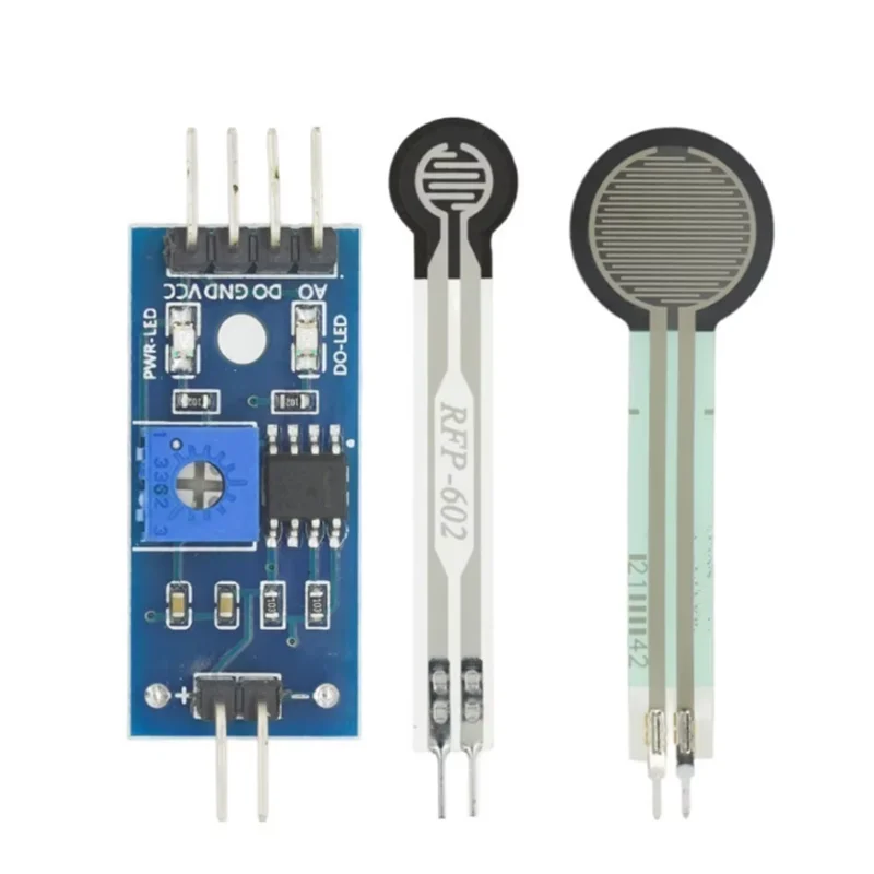Load Cell Resistive Membrane Pressure Sensor Module Flexible Force Sensitive Analog FSR402 4mm 5mm 7mm 110mm For Arduino