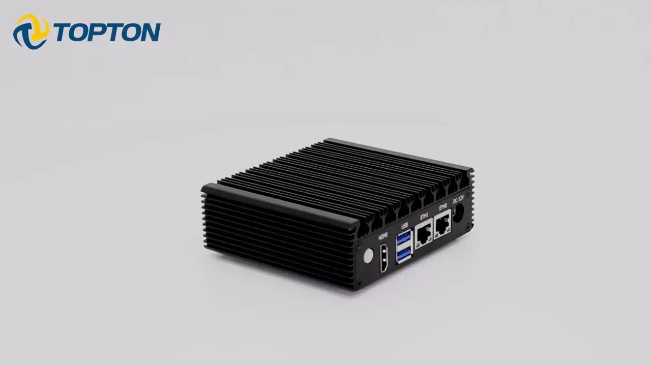 Topton X86 Fanless Pocket Mini PC Pentium N3700 Celeron N3160