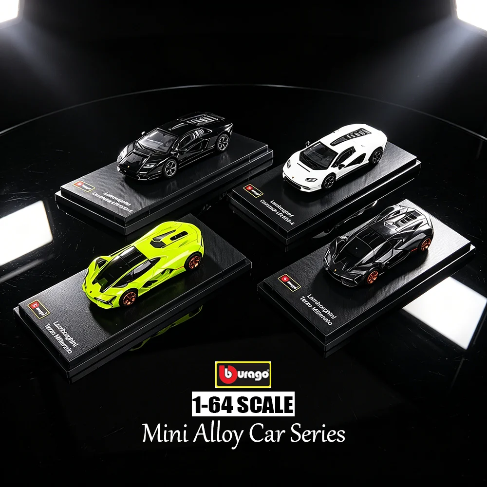 

Bburago 1:64 Alloy Car model series Lamborghini Terzo Millennio Countach LPI800-4 children's gift exquisite die-cast toy