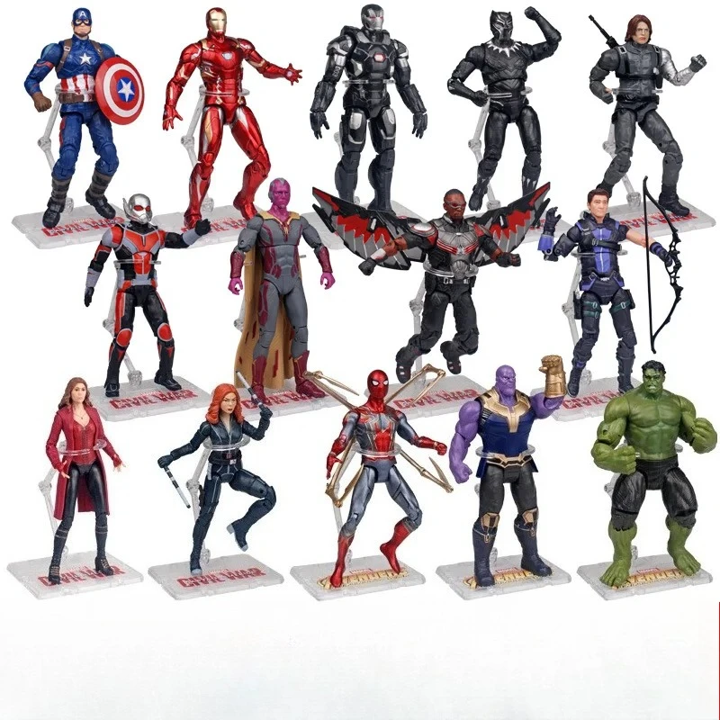 

Juguete Zhongdong genuino Marvel Avengers League 4 Spider Man Iron Man modelo súper móvil versión soporte hecho a mano