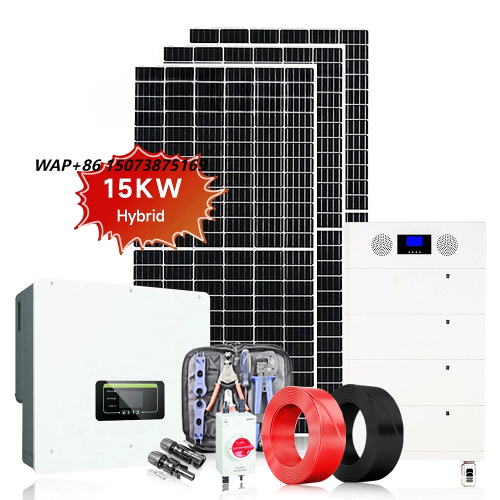 15kw 20kw 3 Phase All in One Hybrid on off Grid Solar Power System 10 Kwp off Grid for Home