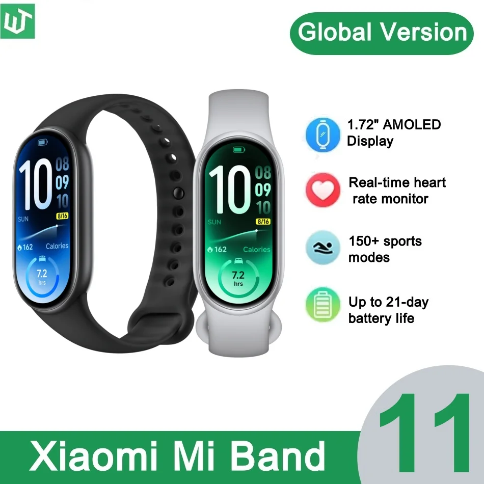 Global Version Xiaomi Smart Band 11 Sports Bracelet 1.72