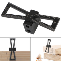 Dovetail Marker Dovetail Marking Template 1:5 & 1:8 Woodworking Wood Joint Gauge Dovetail Guide Tools Aluminum Alloy