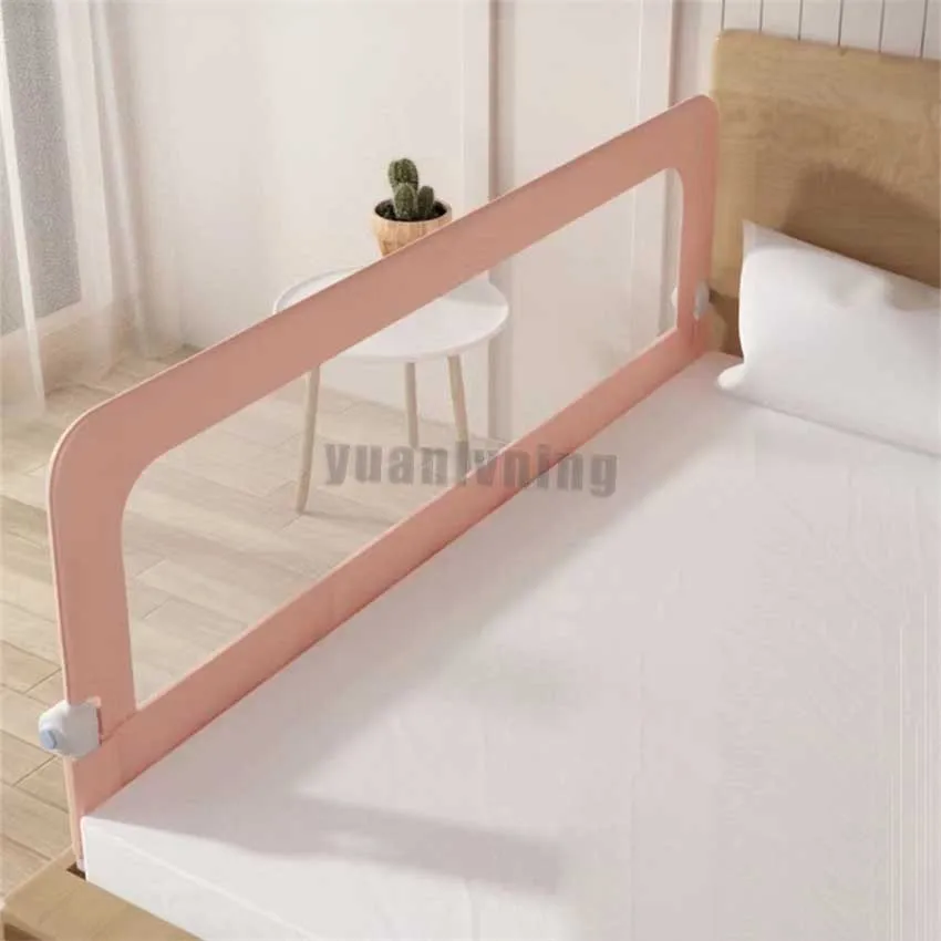 Crib Bed Fence 120cm-150cm Invisible Baby Newborn Collapsible Fence Guard Rails Kids Boys Girls To Prevent Falling Bed Guardrail