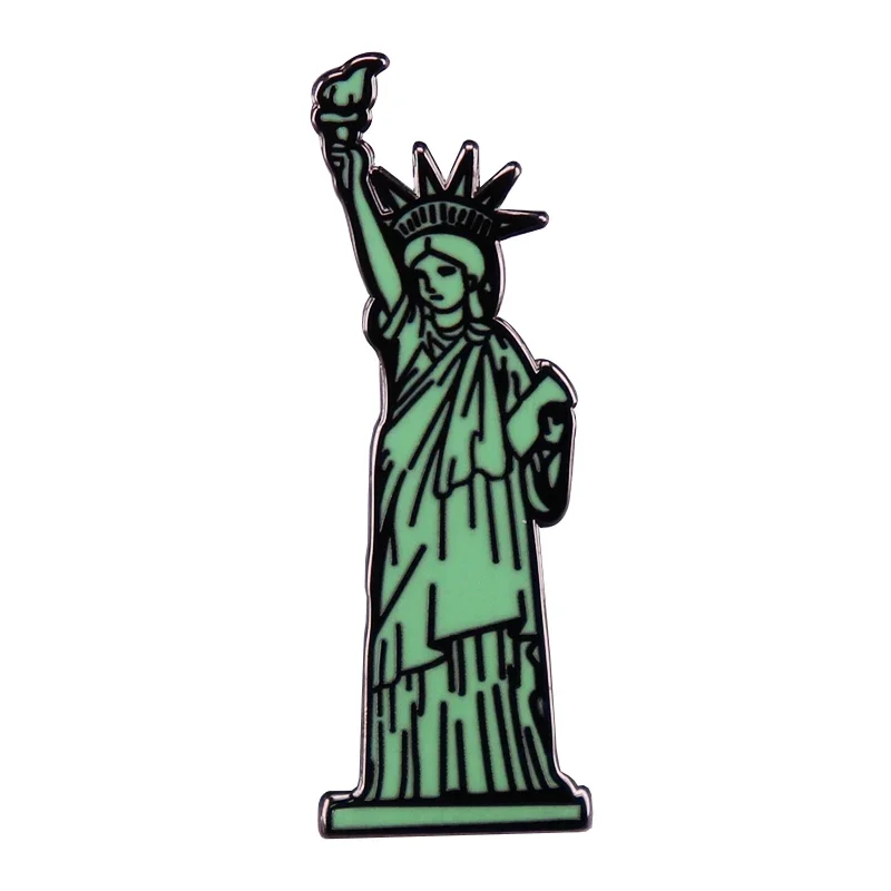 American Statue of Liberty Brooch Letting Lady Liberty help us celebrate American independence since 1776