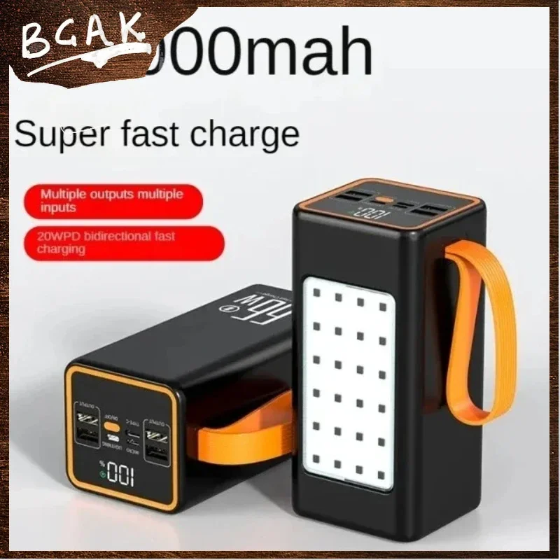 500000mah 100000mah 200000mah 300000mah Upgraded Version Super Powerbank Fast Charge Portable Power Bank Super Large Capacity