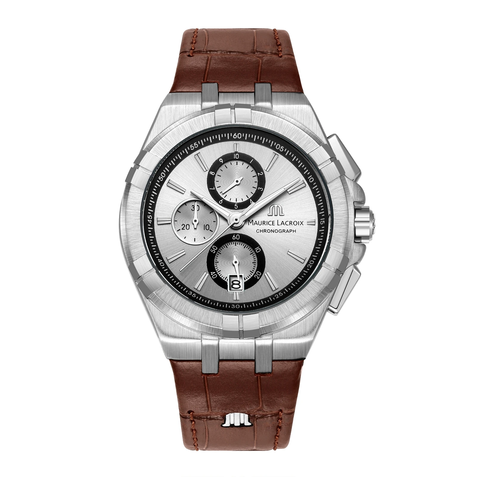 موريس لاكروا أيكون كوارتز كرونوغراف الفايكنج طبعة محدودة ساعة ل MerHalloween هدية الكريسماس Montre أرض الإنسان Relogio