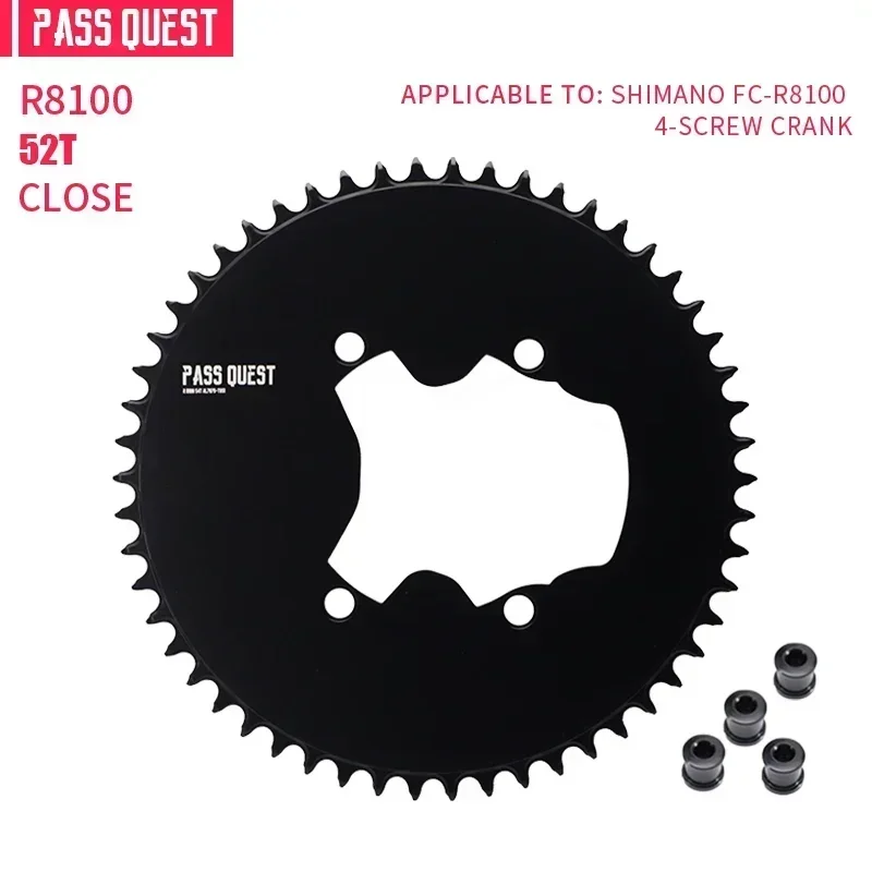 PASS QUEST 110 bcd kettingblad racefiets plaat voor Shimano 105 r9200 r8100 r7100 dura ace ULTEGRA Narrow Wide 52 54 schalen